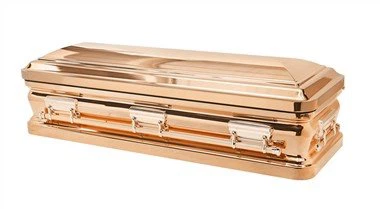 Coffret en acier poli