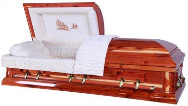 Coffret en bois de cèdre massif