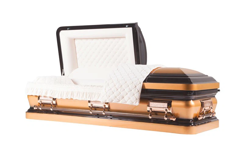 Coffret d'angle rond bicolore